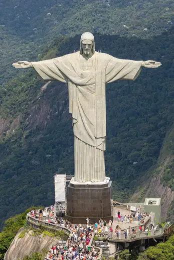 Christ the Redeemer, Corcovado mountain, Rio de Janeiro