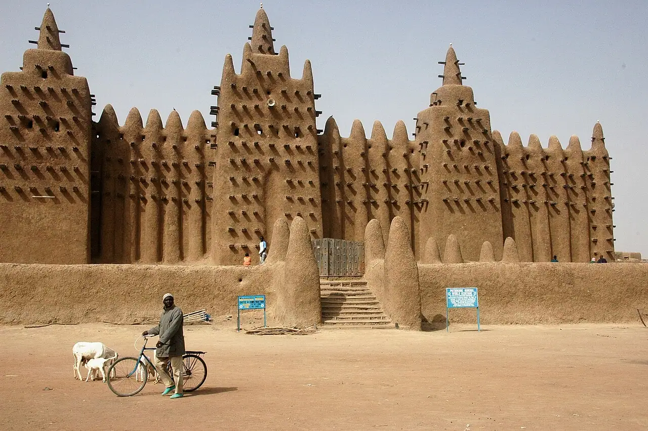 Great Mosque of Djenné, Djenné, Mopti Region, Mali