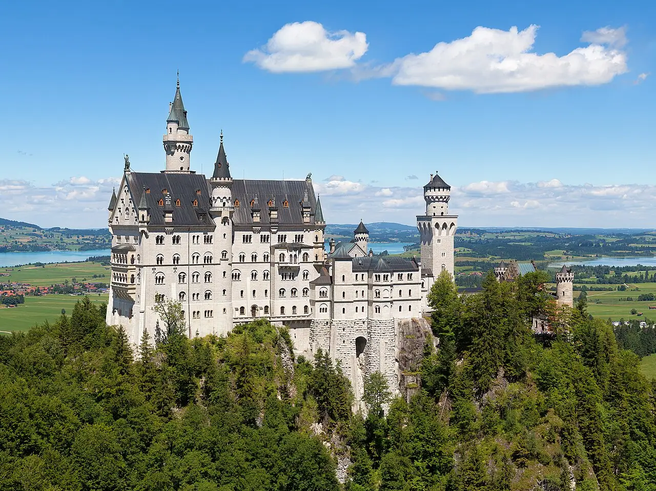Neuschwanstein Castle, Schwangau, Bavaria, Germany