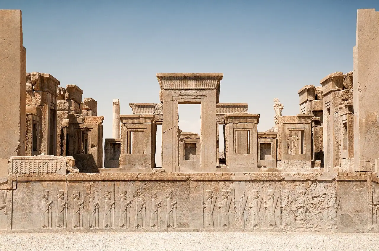 The Tachara (Palace of Darius) at Persepolis, 2018.