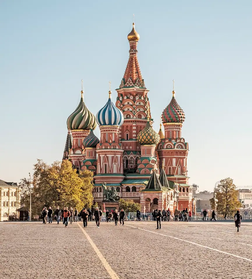 Saint Basil's Cathedral, Red Square, Moscow, Russia